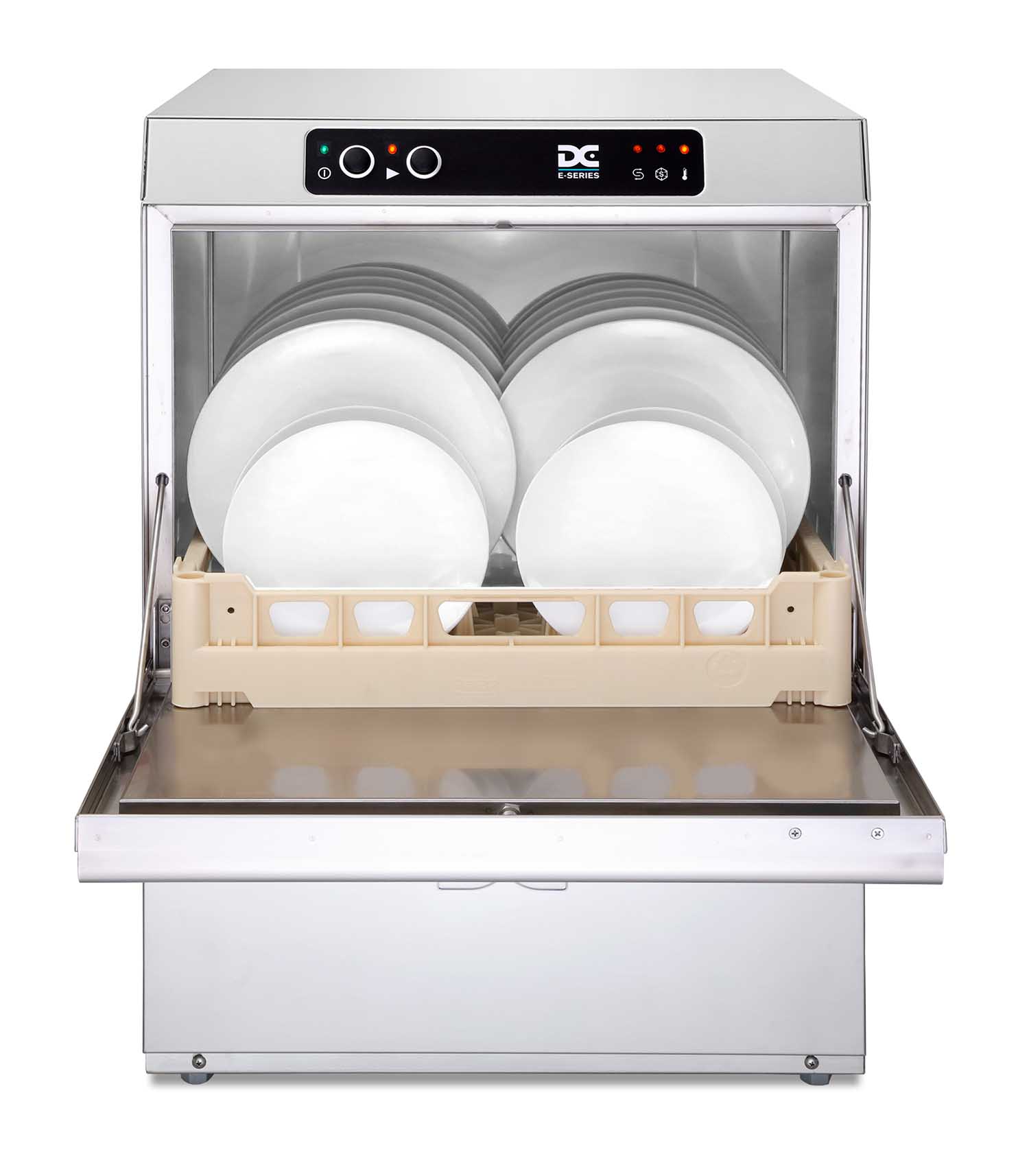ED50 DC Economy Range ED50 Dishwasher  500mm Rack 18 Plates - Image 1