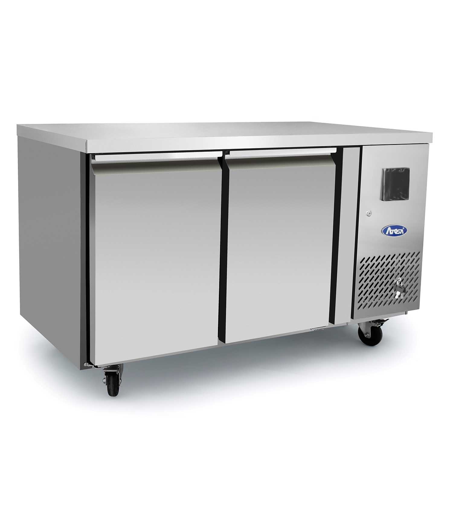 EPF3422HD Atosa EPF3422HD Two Door Table Fridge 215L - Image 1