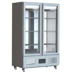 Foster FSL800G/11-172 Slimline Upright Glass Door Refrigerated Cabinet 800 Litre