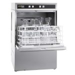 Hobart Ecomax G404SW-12B Compact Glasswasher WRAS Approved with Water Softener  390mm Rack
