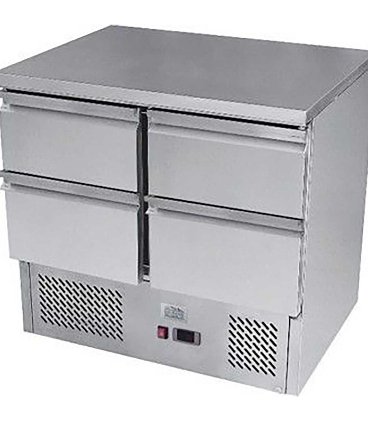 Ice-A-Cool ICE3820GR 2 Door 4 Drawers Undercounter Refrigerator 300 Litres - Image 1
