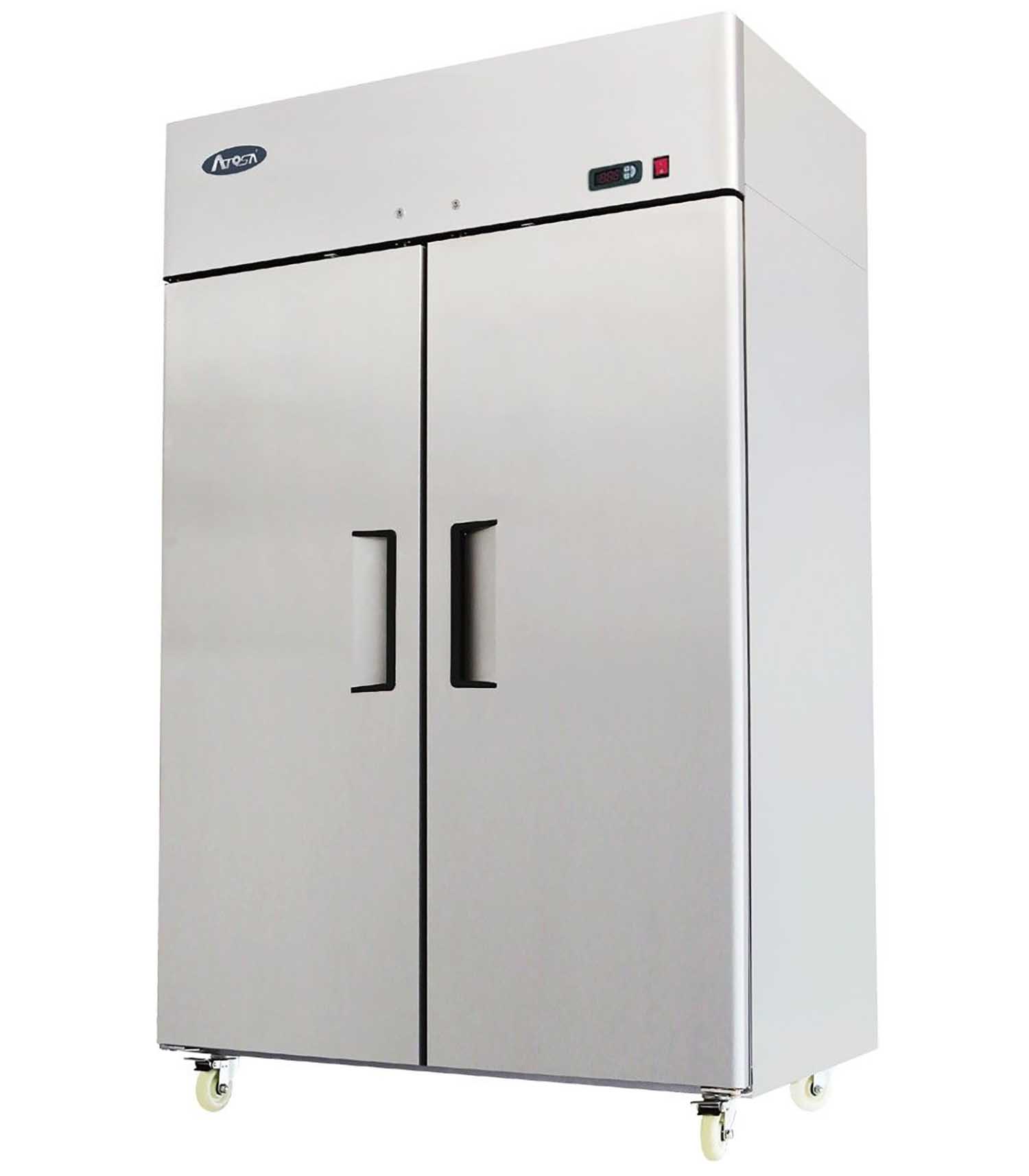 MBF8117HD Atosa MBF8117HD Top Mounted Upright Double Door 2/1 Gastronorm Refrigerator 1300 Litres - Image 1