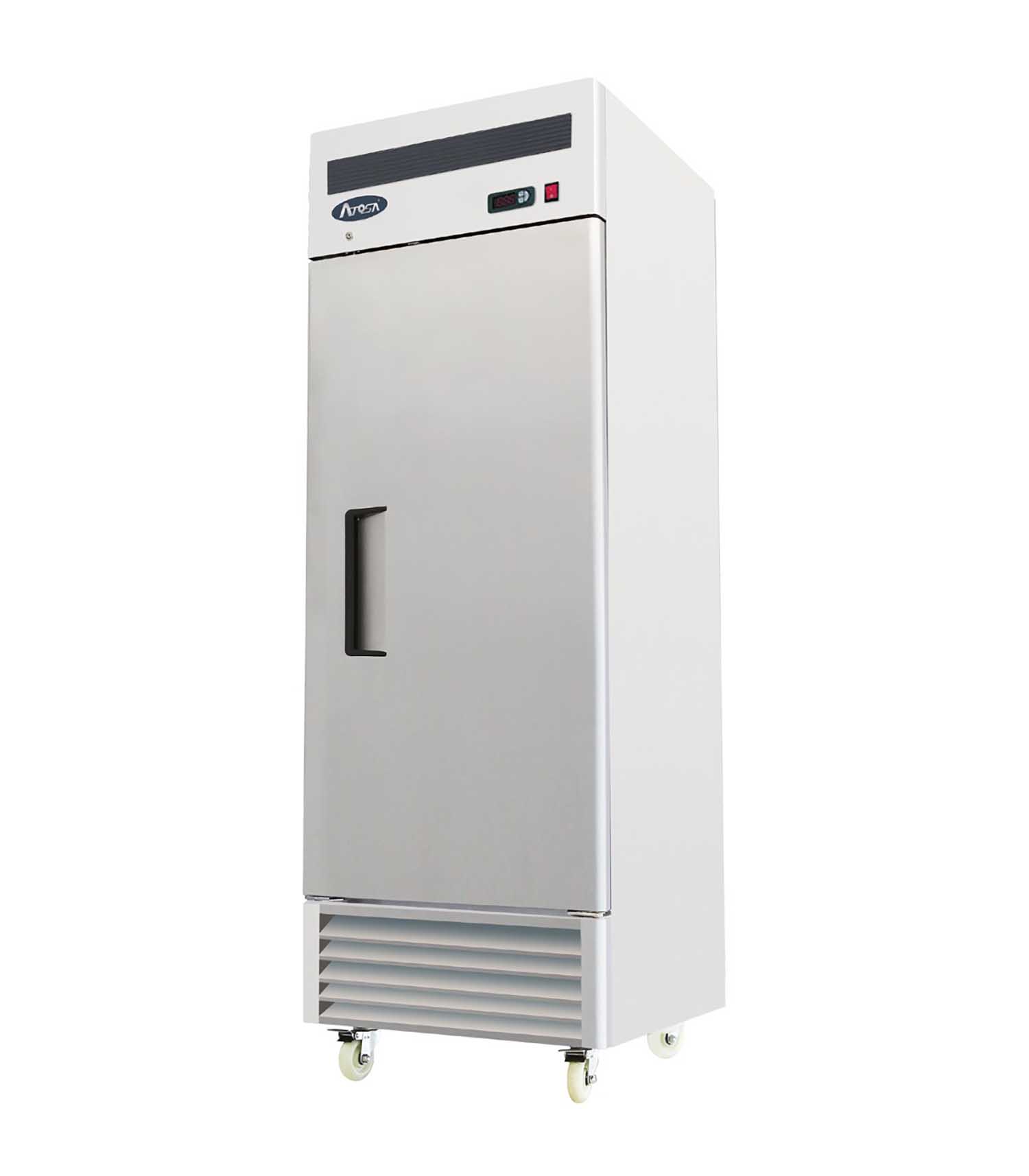 MBF8181GR Atosa MBF8181GR Bottom Mounted Upright Single Door Gastronorm Freezer 610 Litres - Image 1