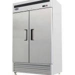 Atosa MBF8183HD Bottom Mounted Double Door Freezer 2/1 Gastronorm Freezer 1300 Litres