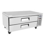 Atosa MGF8450GR Refrigerated 2 Drawer Chef Base 215 Litres  2 x 2/1GN & 6 X 1/6GN