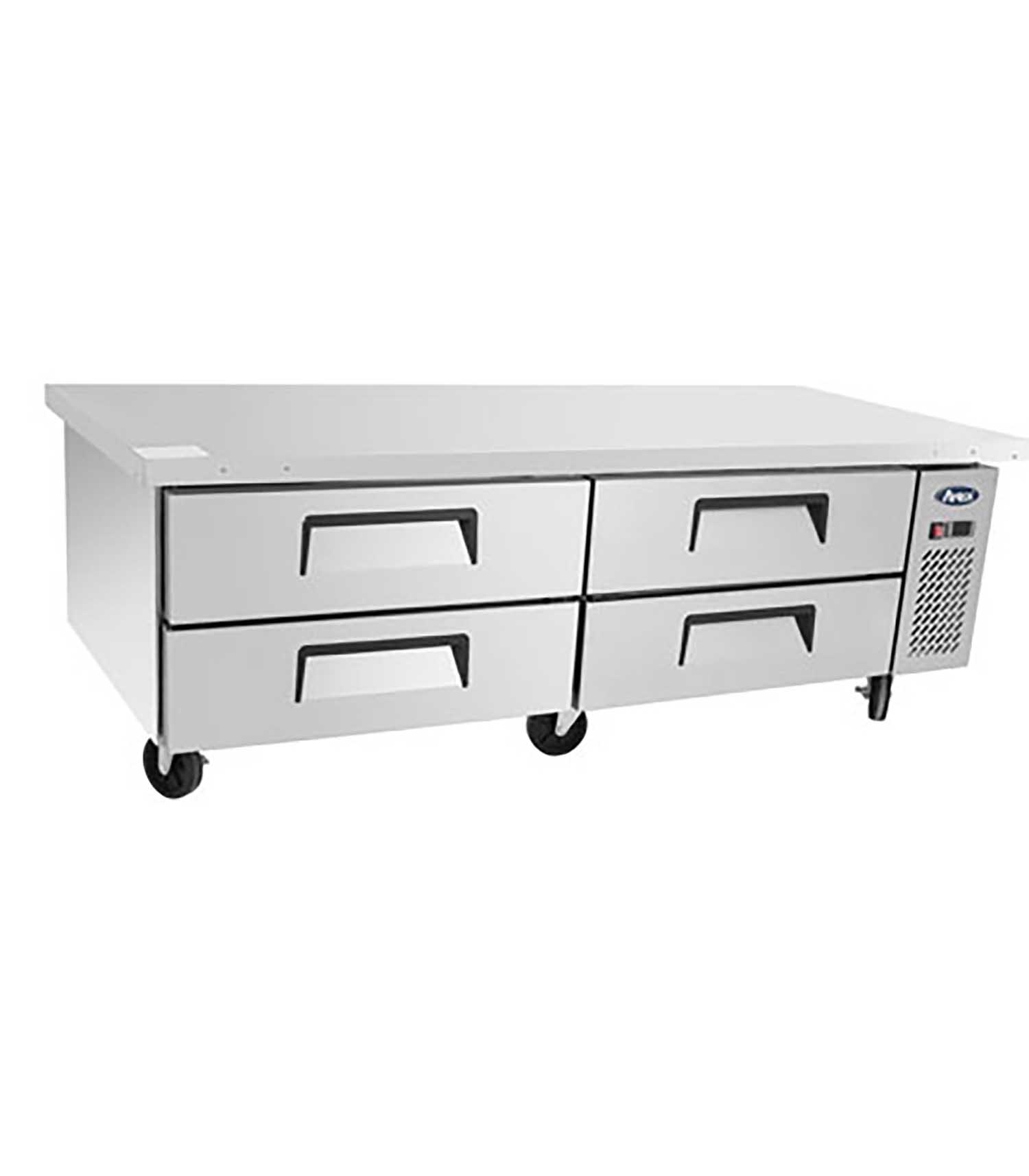 MGF8453GR Atosa MGF8453GR Refrigerated 4 Drawer Chef Base 340 Litres  4 x 2/1GN - Image 1