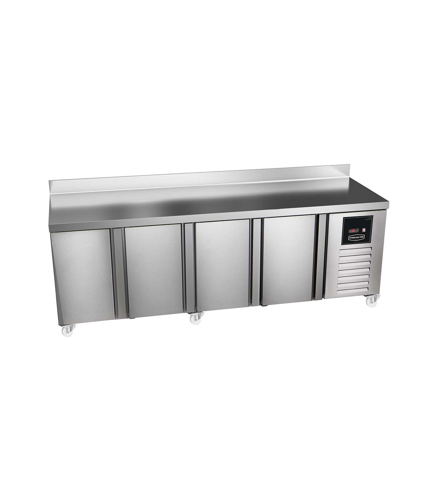 SPI-7-225-40 Sterling Pro Green GSPN-7-225-40 4 Door Freezer Counter 615 Litres - Image 1