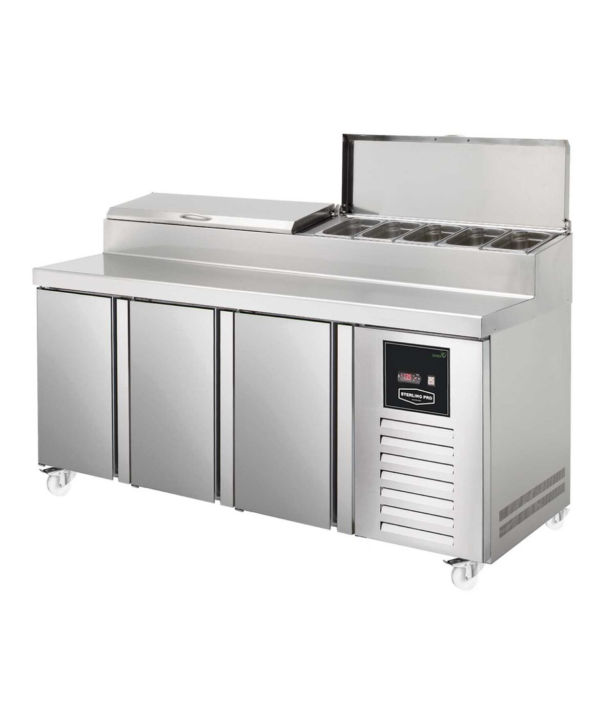 Sterling Pro SPIZ-180 3 Door Refrigerated Preparation Counter - Image 1