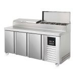 Sterling Pro SPIZ-180 3 Door Refrigerated Preparation Counter
