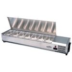 Atosa VRX1400/330S Countertop Topping Unit 6 x 1/4GN