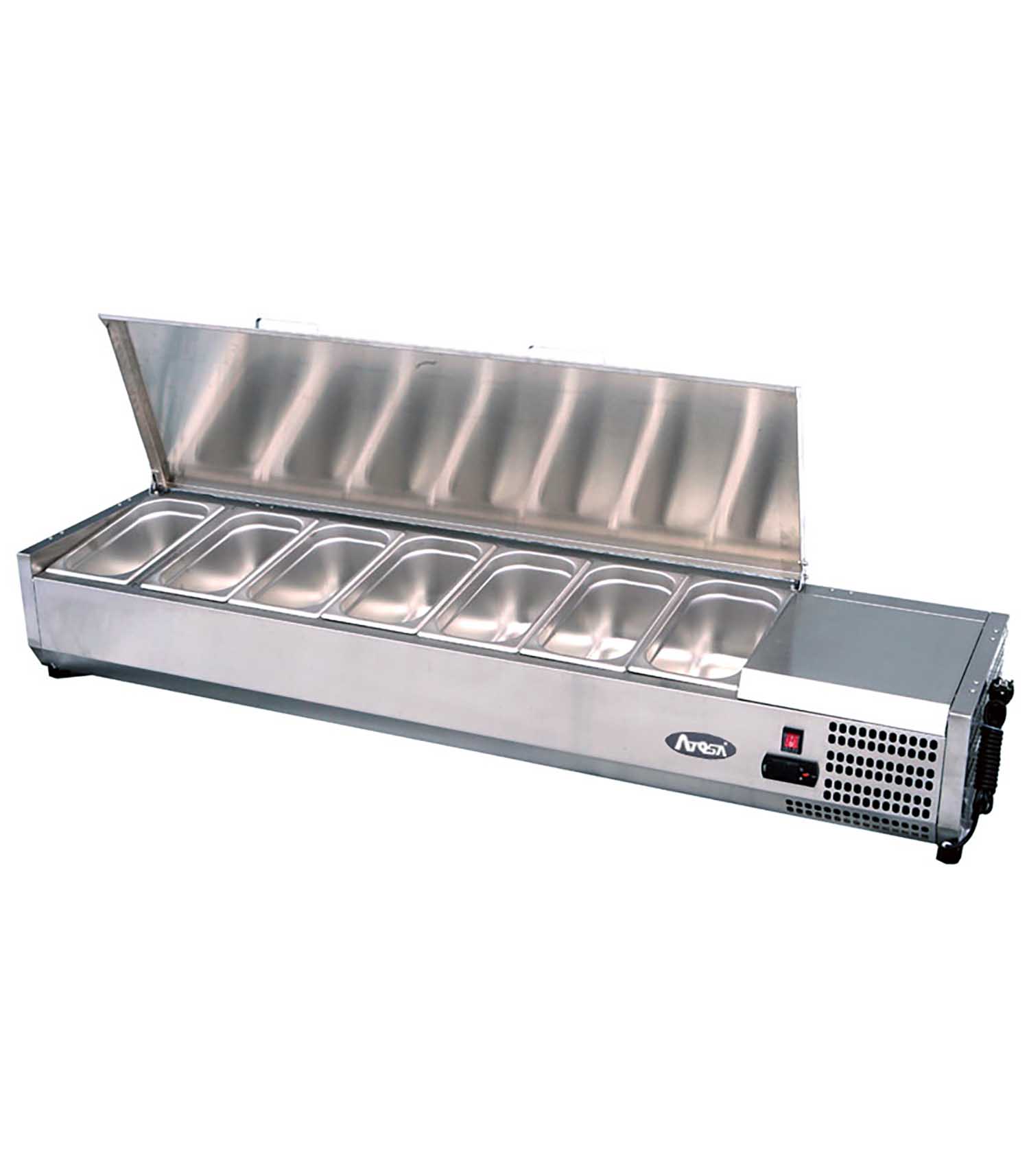 VRX1400 330S Atosa VRX1400/330S Countertop Topping Unit 6 x 1/4GN - Image 1