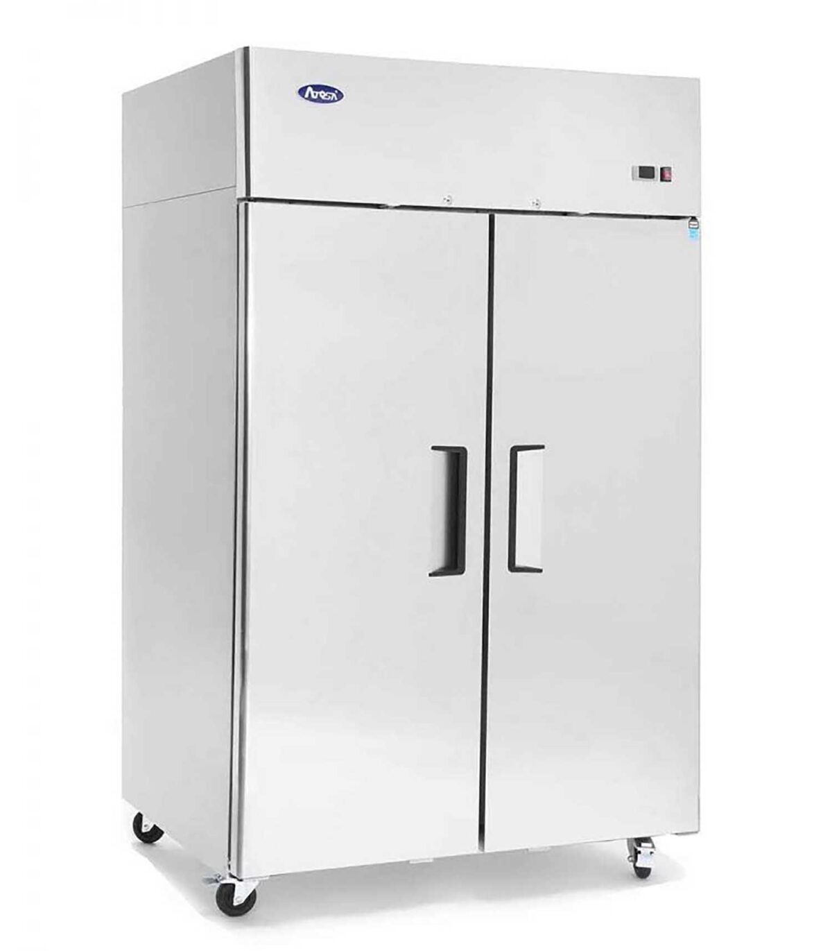 Atosa YBF9219GR Slimline Upright Double Door Freezer 900ltrs - Image 1
