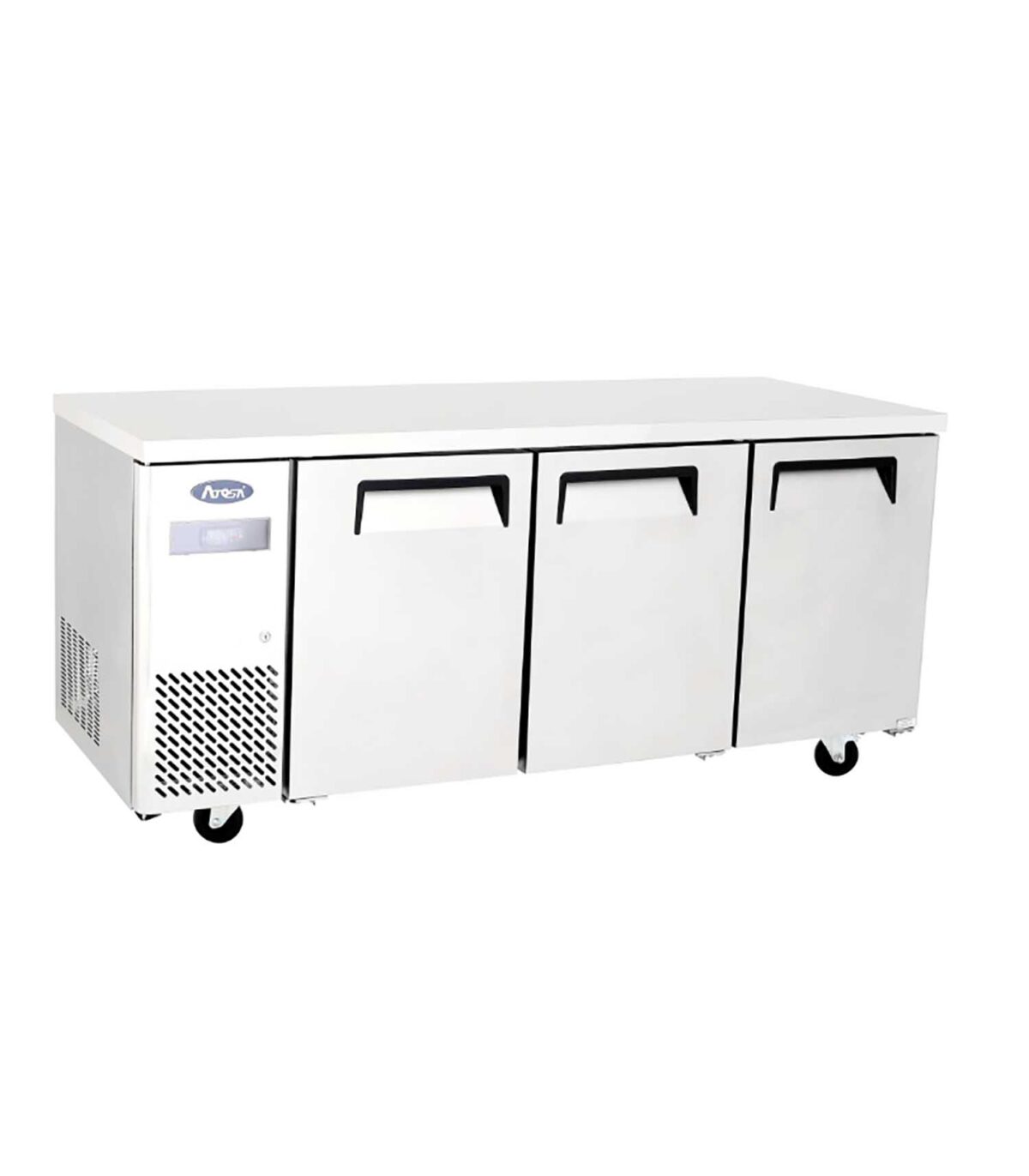 Atosa YPF9047GR Wide Three Door Undercounter Freezer 470L - Image 1