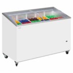 IC500SCEB IC-SCEB Range Sliding Curved Glass Lid Chest Freezer
