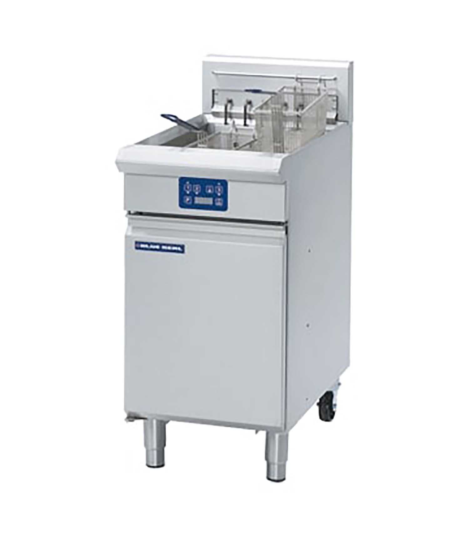 E43E_UK_HR Blue Seal Evolution Series E43E - 450mm Electric Fryer - Image 1