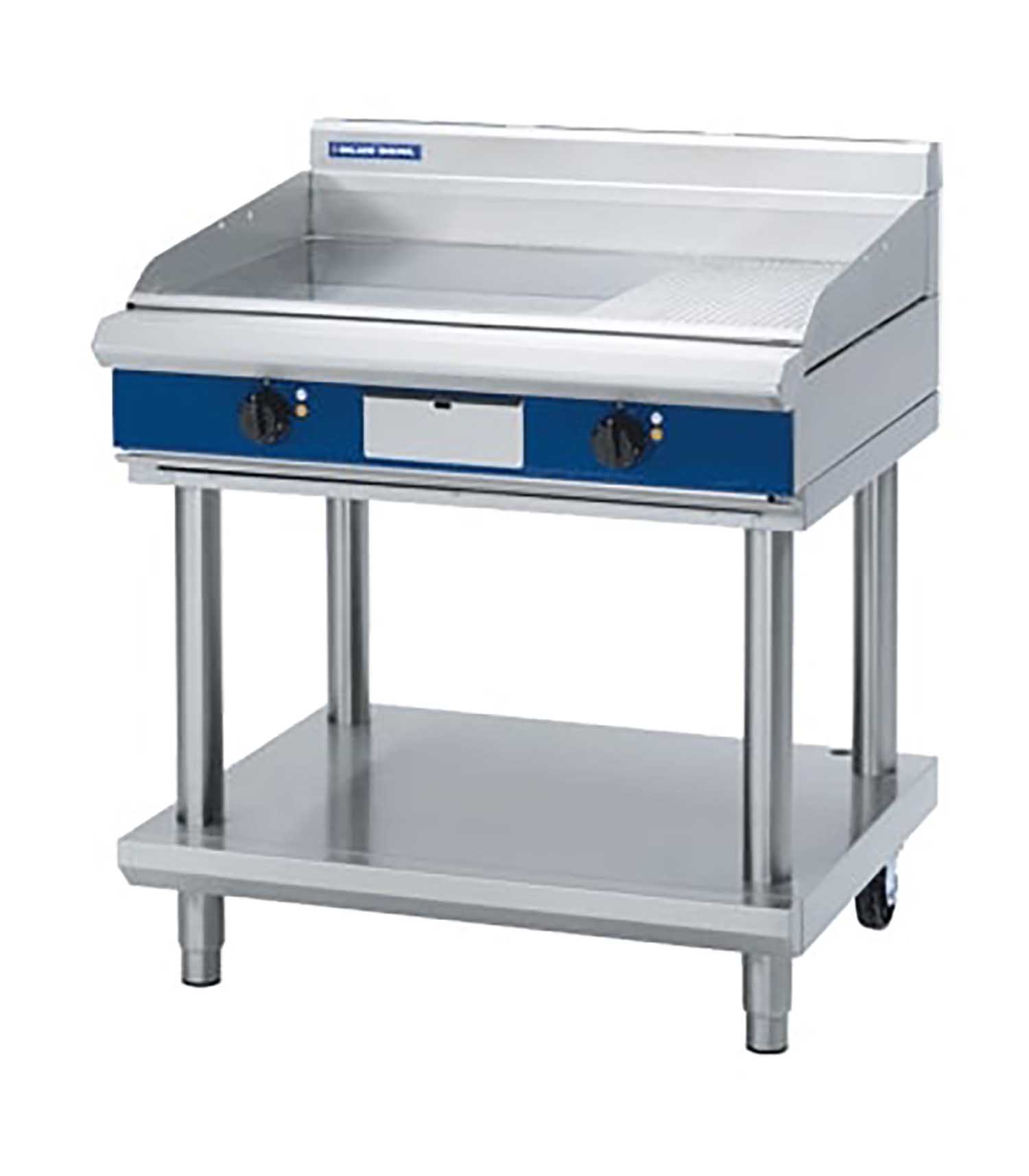 EP516_LS_UK_HR Blue Seal Evolution Series EP516-LS - 900mm Electric Griddle Leg Stand - Image 1