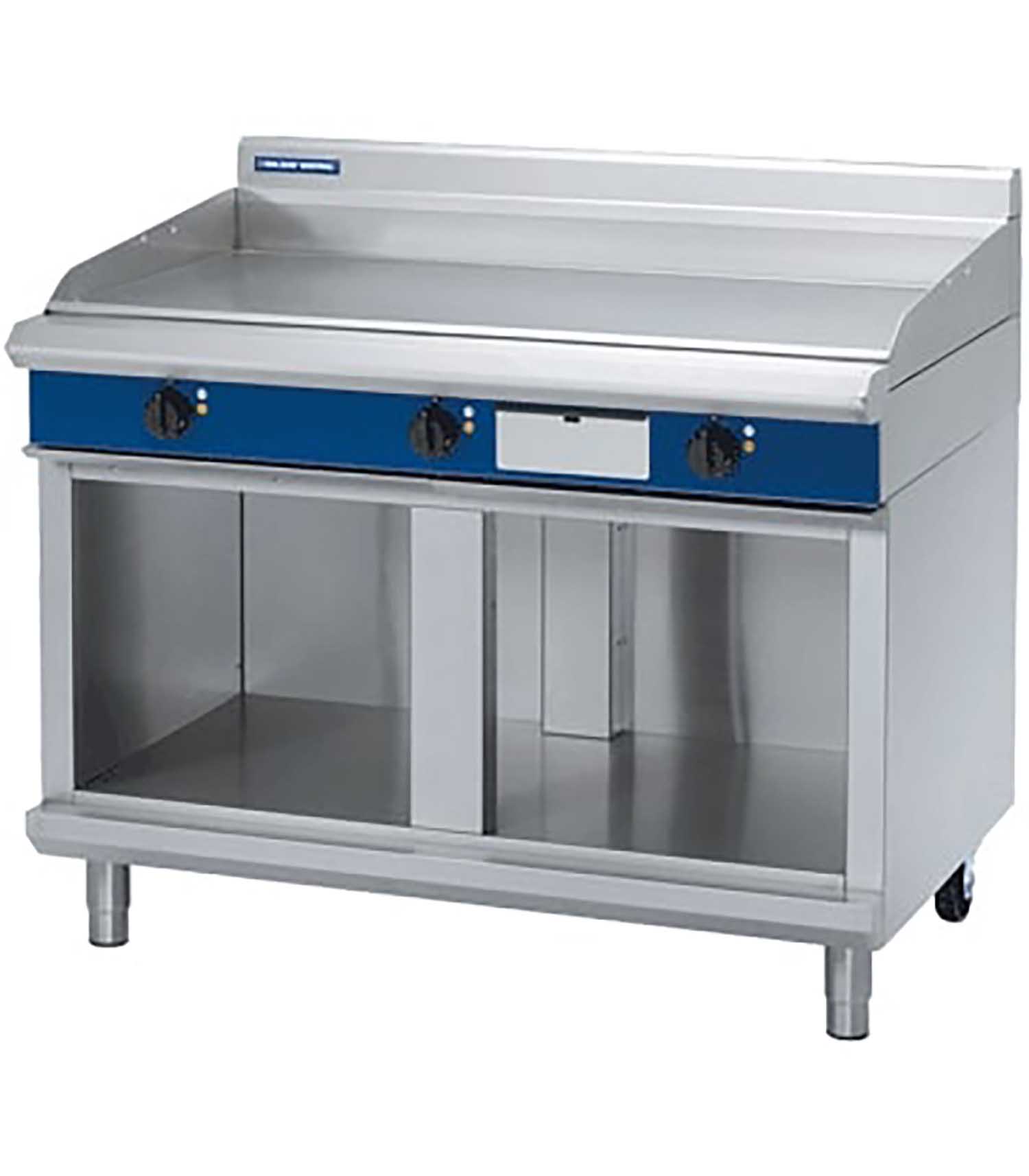 EP518_CB_UK_HR Blue Seal Evolution Series EP518-CB - 1200mm Electric Griddle Cabinet Base - Image 1