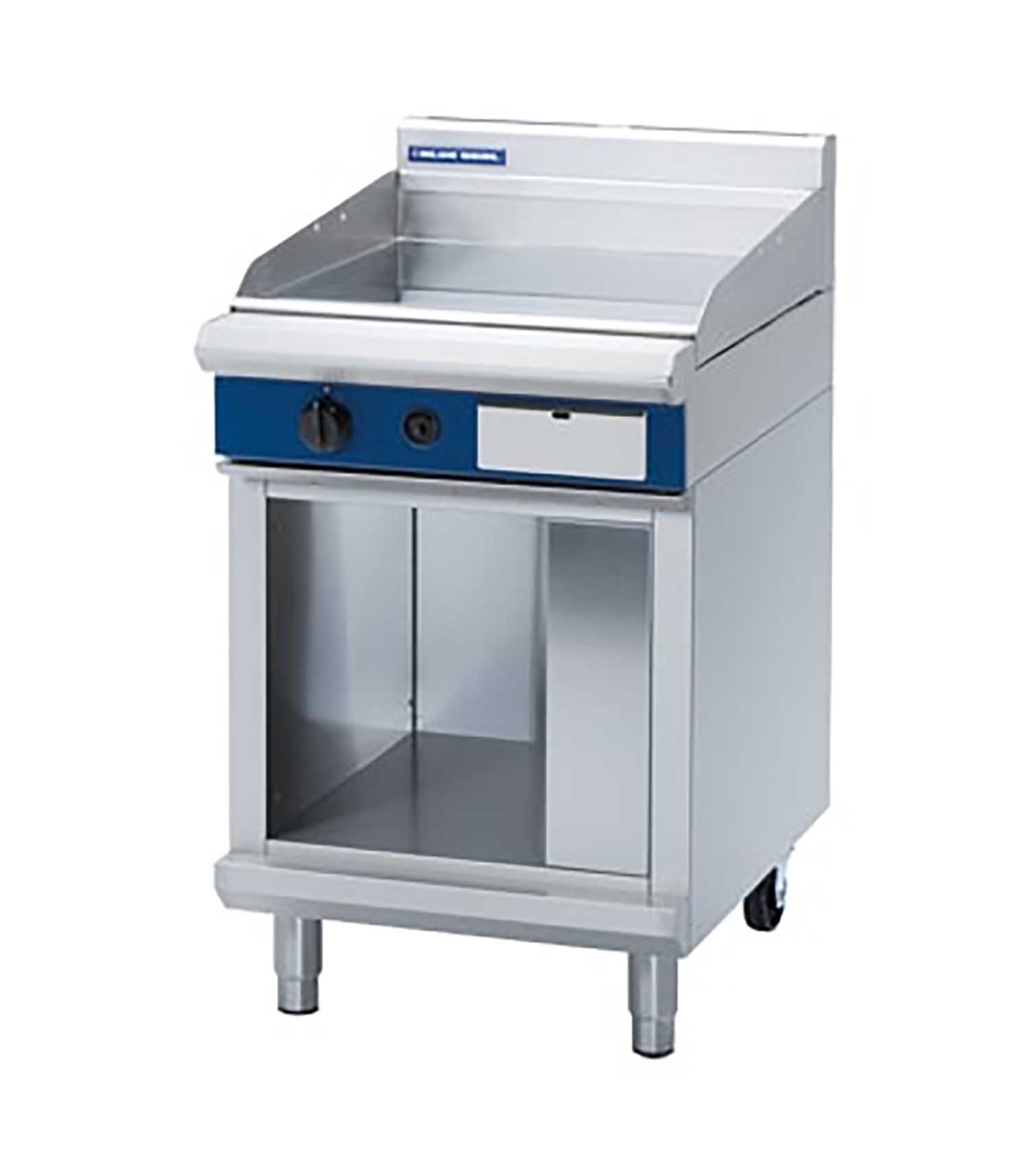 GP514_CB_UK_HR Blue Seal Evolution Series GP514-CB - 600mm Gas Griddle Cabinet Base - Image 1