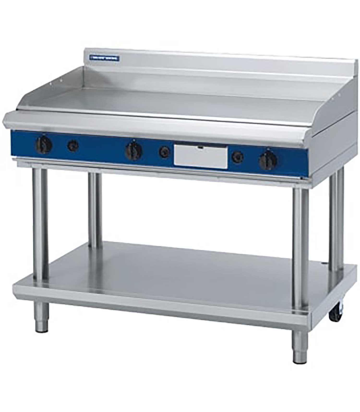 GP518_LS_UK_HR Blue Seal Evolution Series GP518-LS - 1200mm Gas Griddle Leg Stand - Image 1