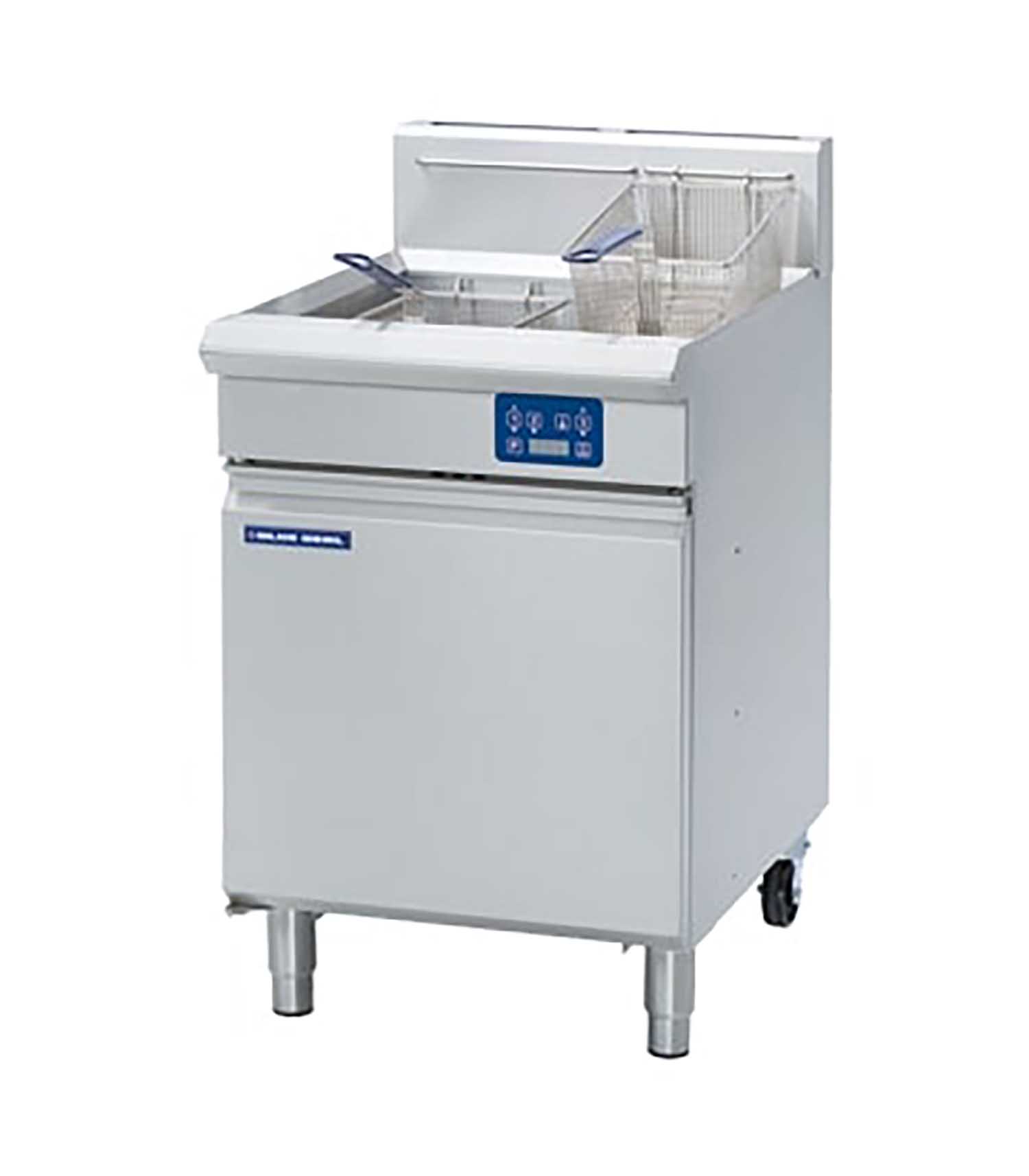 GT60E_2BASKETS_UK_HR Blue Seal Evolution Series GT60E - 600mm Gas Fryer - Image 1