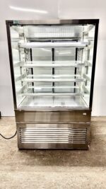 Cossiga Glass Front Tall Refrigerated Freestanding Serve Over Cake Display 900mm