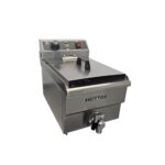 Brand New Heittox Single Tank 11L Table Top Electric Fryer With Tap FTS10T - Image 3