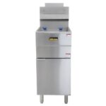 Brand New Infernus Twin Tank Twin Basket Freestanding NG Fryer INF-120TT