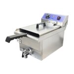 Brand New Heittox Single Tank 10L Table Top Electric Fryer With Tap FTS10T-1