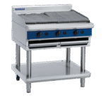 Chargrills / Barbecues Blue Seal Evolution Series G593-B - 450mm Gas Chargrill - Bench Model