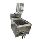 Brand New Heittox Single Tank 10L Table Top Electric Fryer With Tap FTS10T-1 - Image 2